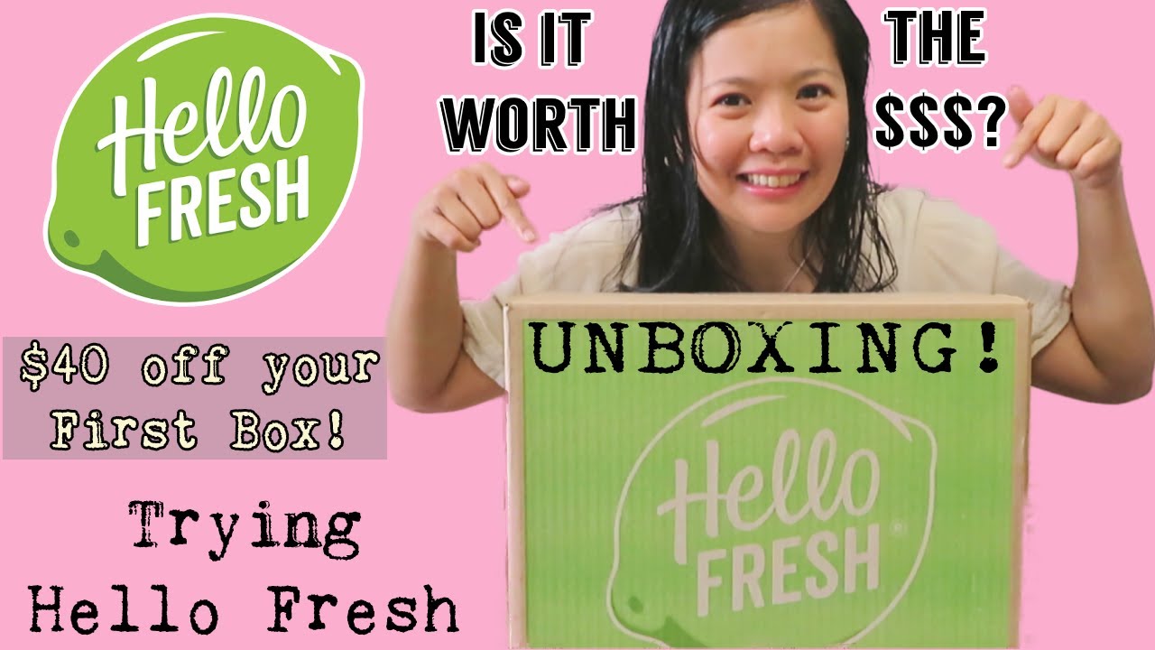 HELLO FRESH CANADA $40 OFF FIRST BOX! | Unboxing, Review 2020