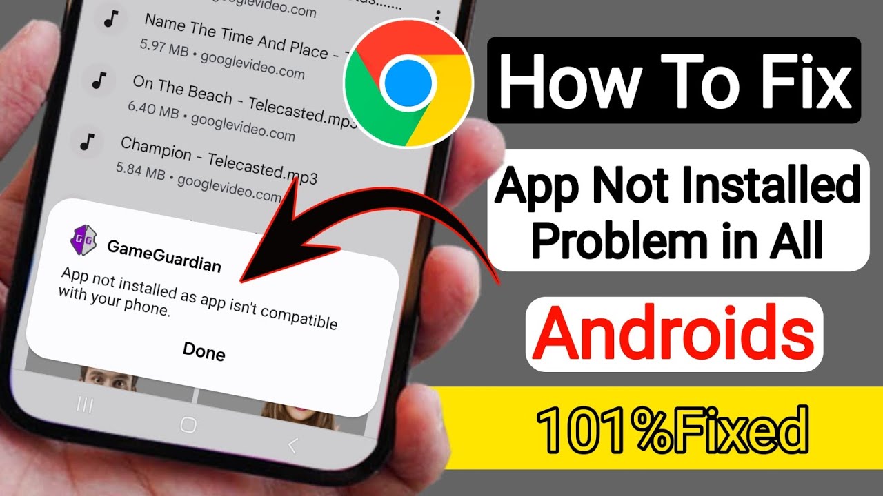 Gameguardian App not installed as app isn't compatible with your phone Problem | App Not Installed