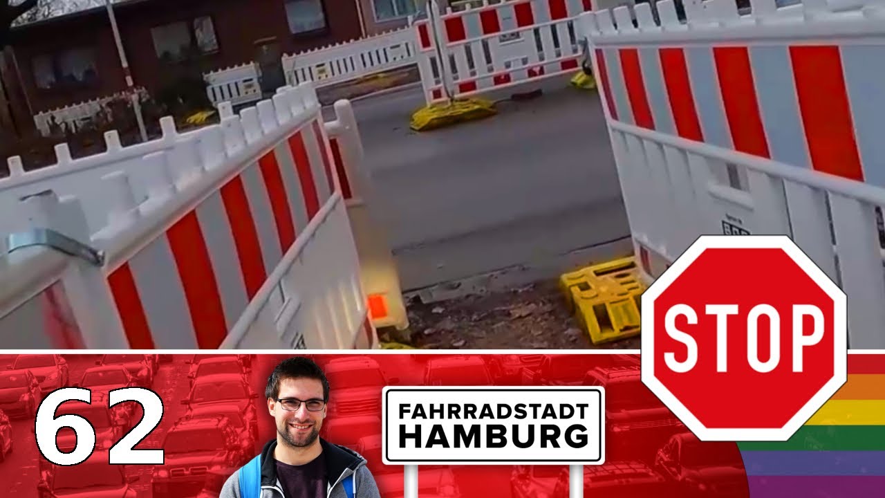 Radfahren in Hamburg (Teil 62) | Fahrrad Dashcam Hamburg