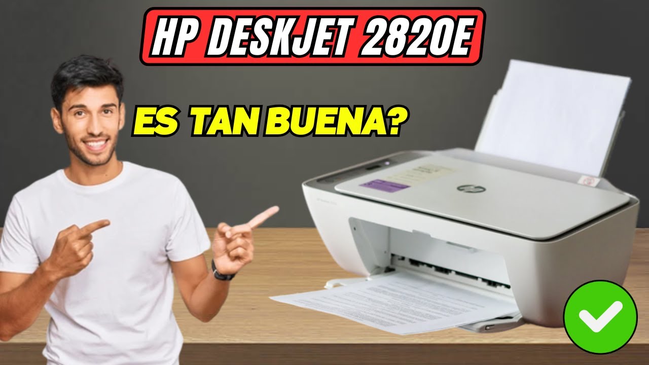 🖨️ HP DeskJet 2820e Impresora Multifunción | Opinión Español 🖨️