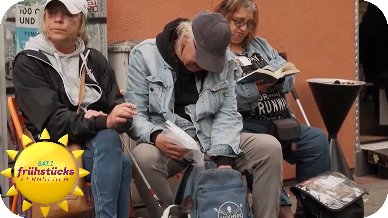 Kostenloses Catering für Bedürftige - eine Chance für Obdachlose | SAT.1 Frühstücksfernsehen