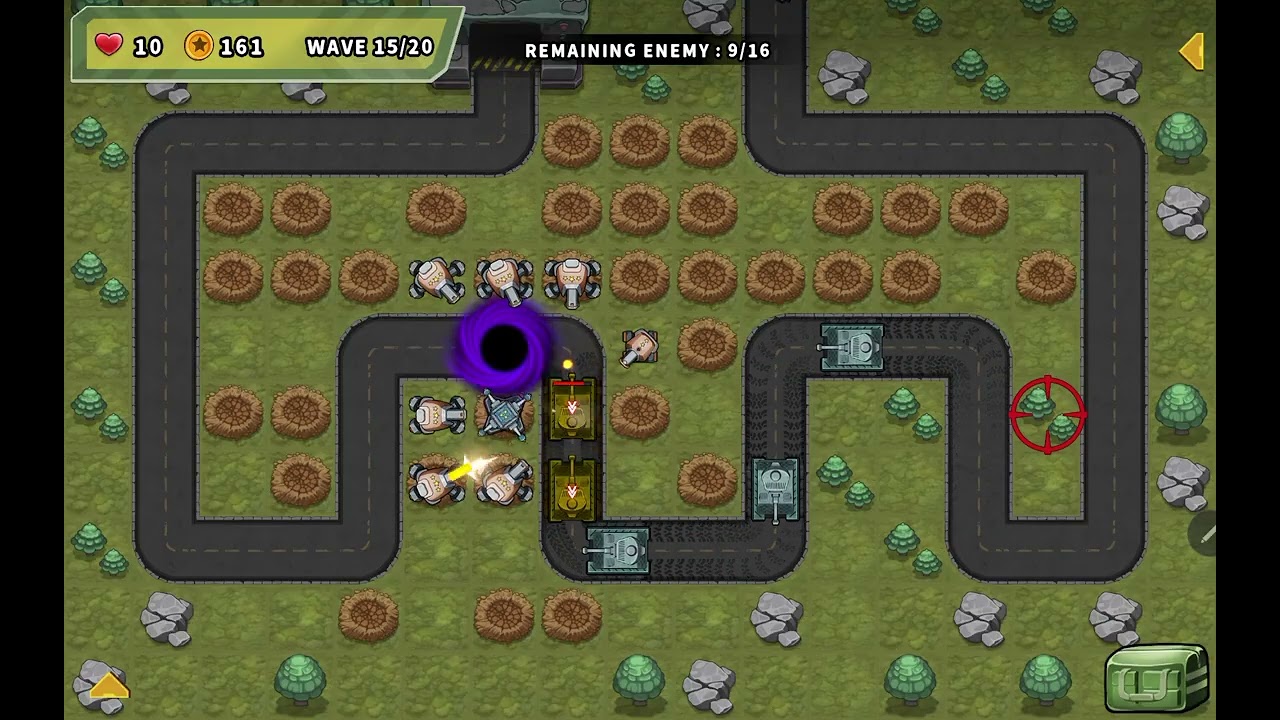 Turret Defense King: Level 52