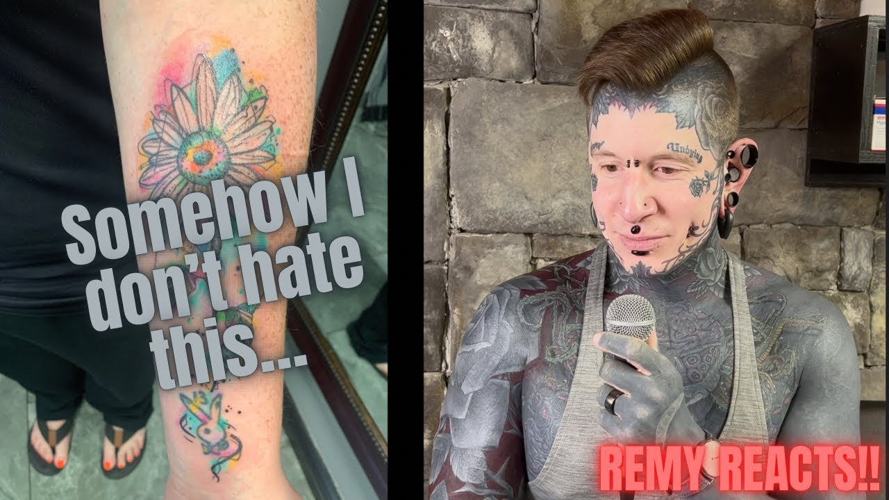 Remy reacts to viewer tattoos #61