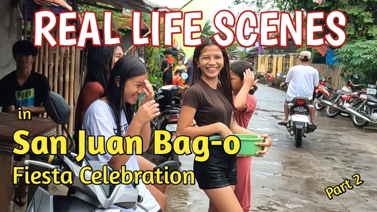 See the Wonderful Celebration of Fiesta in San Juan Bag-o Bulan Sorsogon Philippines | Walk Tour 4K