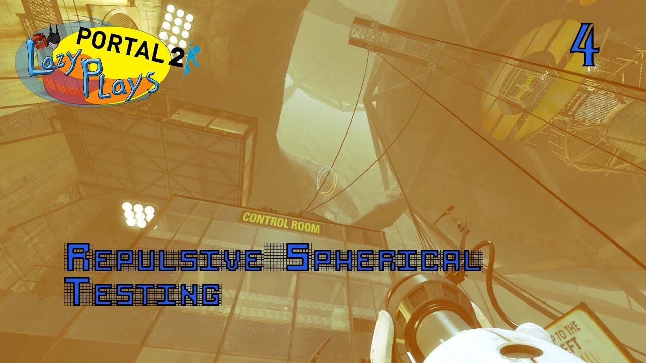 Test Spheres and Cave Johnson | Lazy Plays | Portal 2 (pc)