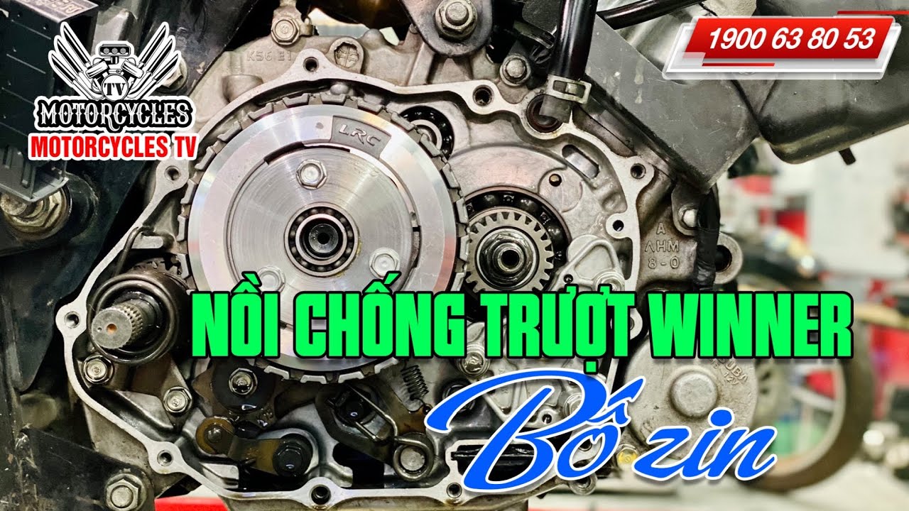 Video 697:Dạy Sửa Xe Nồi Chống Trượt Trợ Lực Cho Các Dòng Winner Sonic LRC | Motorcycles TV