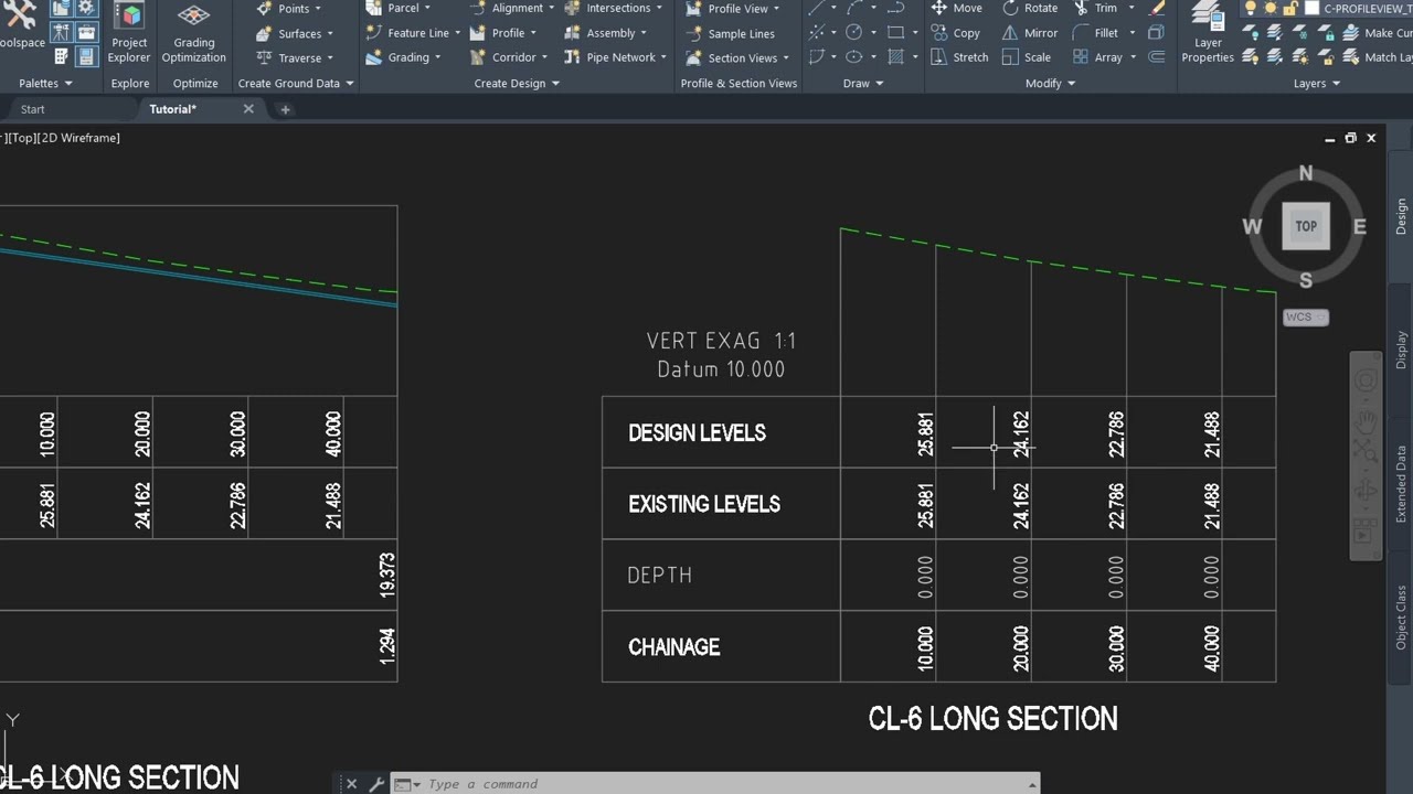 How To Customise Profile View Properties and Style In Civil 3D