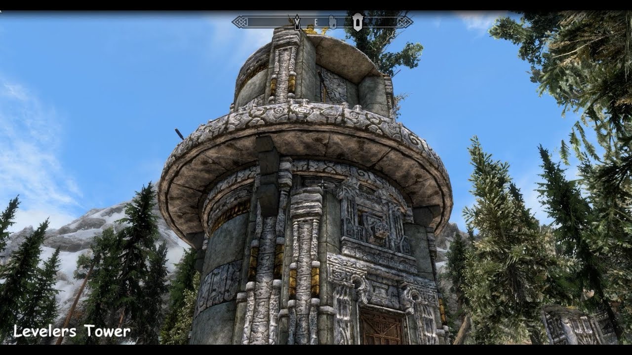 Башня уравнителей - мод дома Skyrim Special Edition