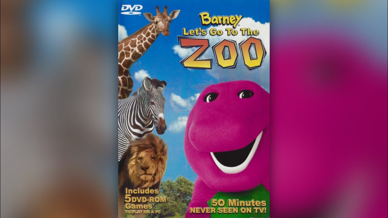 Barney: Let's Go to the Zoo [2001] - 2003 DVD Release
