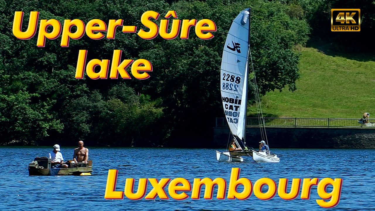The Upper-S&ucirc;re lake Luxembourg. Outdoor Travel