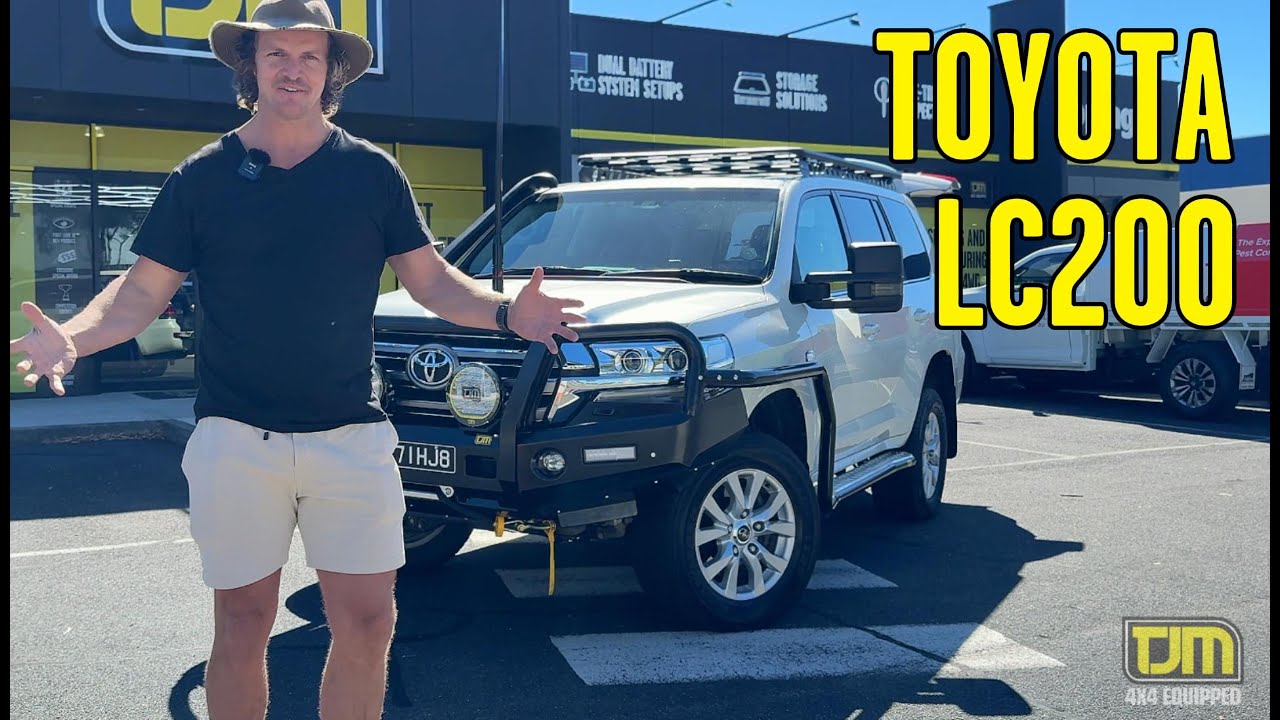 TJM new Toyota Land Cruiser 200 build with Honey Badger