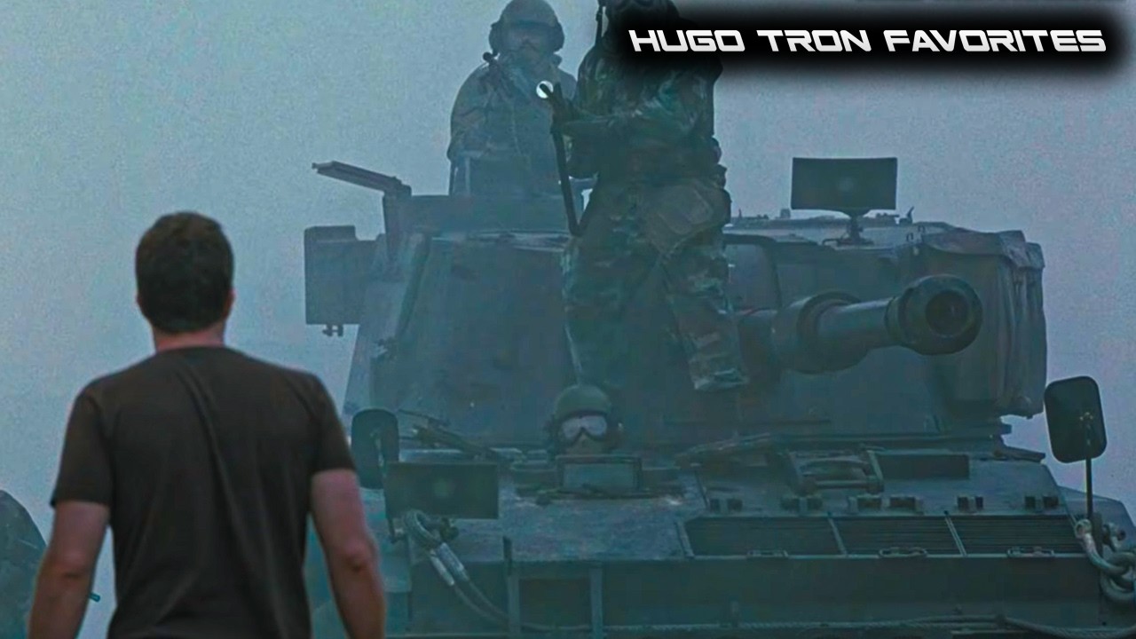 Army Finally Rolls In Military Convoy & Tanks Scene in The Mist (2007)