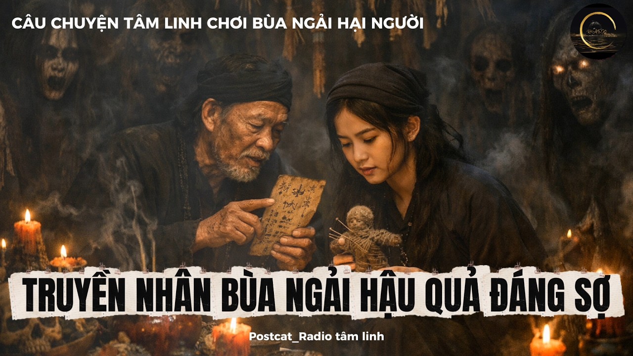 RADIO T&Acirc;M LINH TRUYỆN MA : TRUYỀN NH&Acirc;N B&Ugrave;A NGẢI HẬU QUẢ Đ&Aacute;NG SỢ | MC DIỄN ĐỌC NGHE M&Agrave; NGHẸN HỌNG