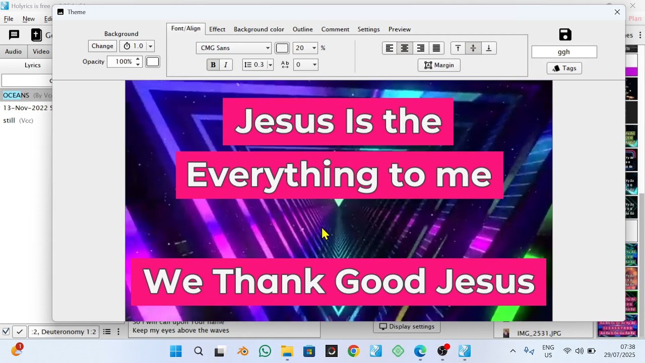 Holyrics Tutorial for Church presenters| Display Faster & Smarter ( Tips & Tricks!) @shortcutguide