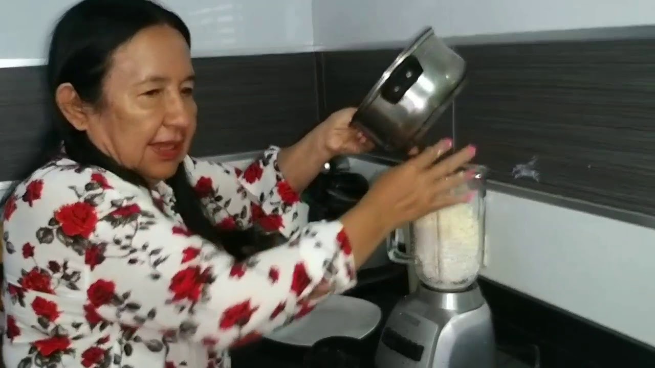 PREPARACIÓN AREPAS DE ARROZ  MARIA...COMENTA!!!