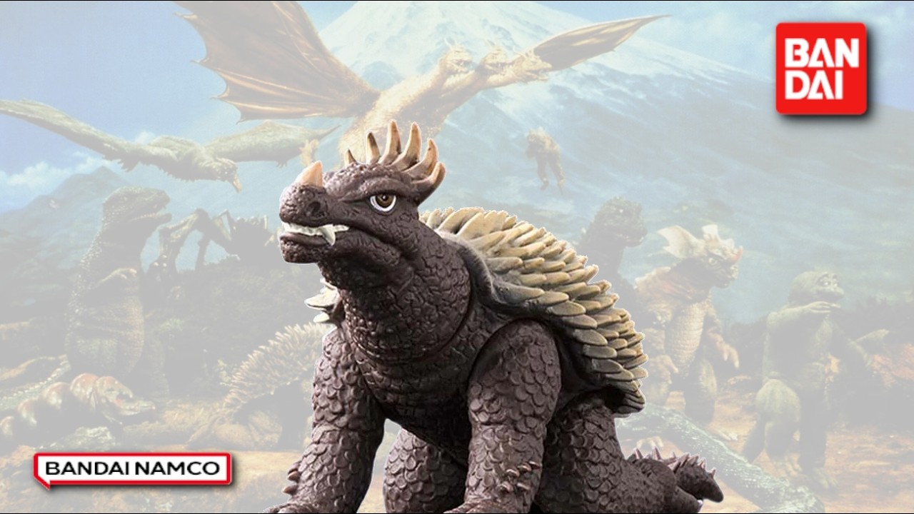 Bandai Movie Monster Series Anguirus- Reseña en Español.