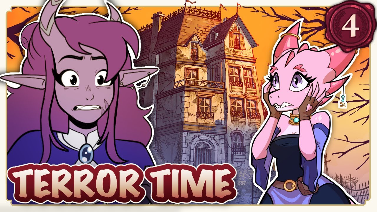 Terror Time D&D: Ep. 4 THE DEATH HOUSE 【Animated Curse of Strahd Campaign】