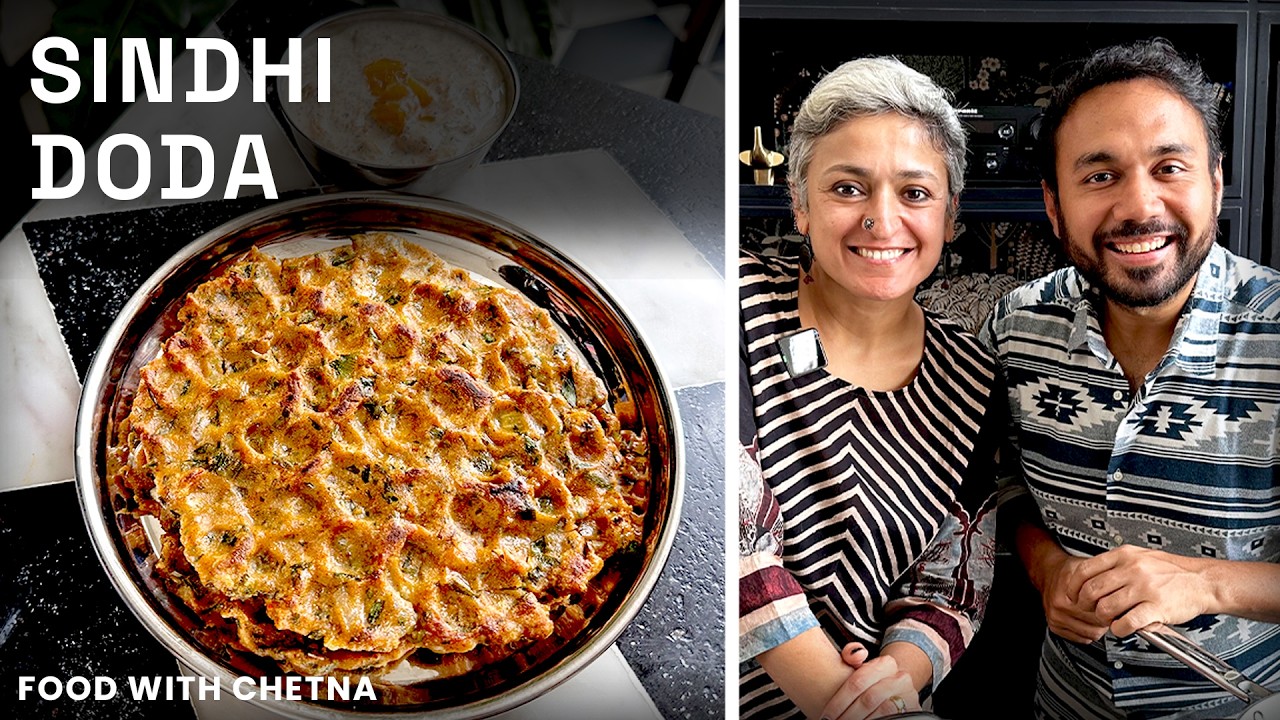 The most delicious FLATBREADS - Sindhi Doda - Food from home - Episode 9