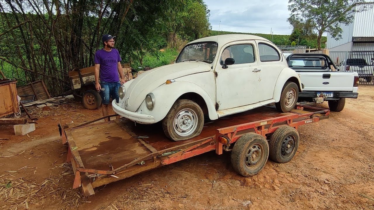 Resgate do Fusca que n&atilde;o queria ser resgatado!!!