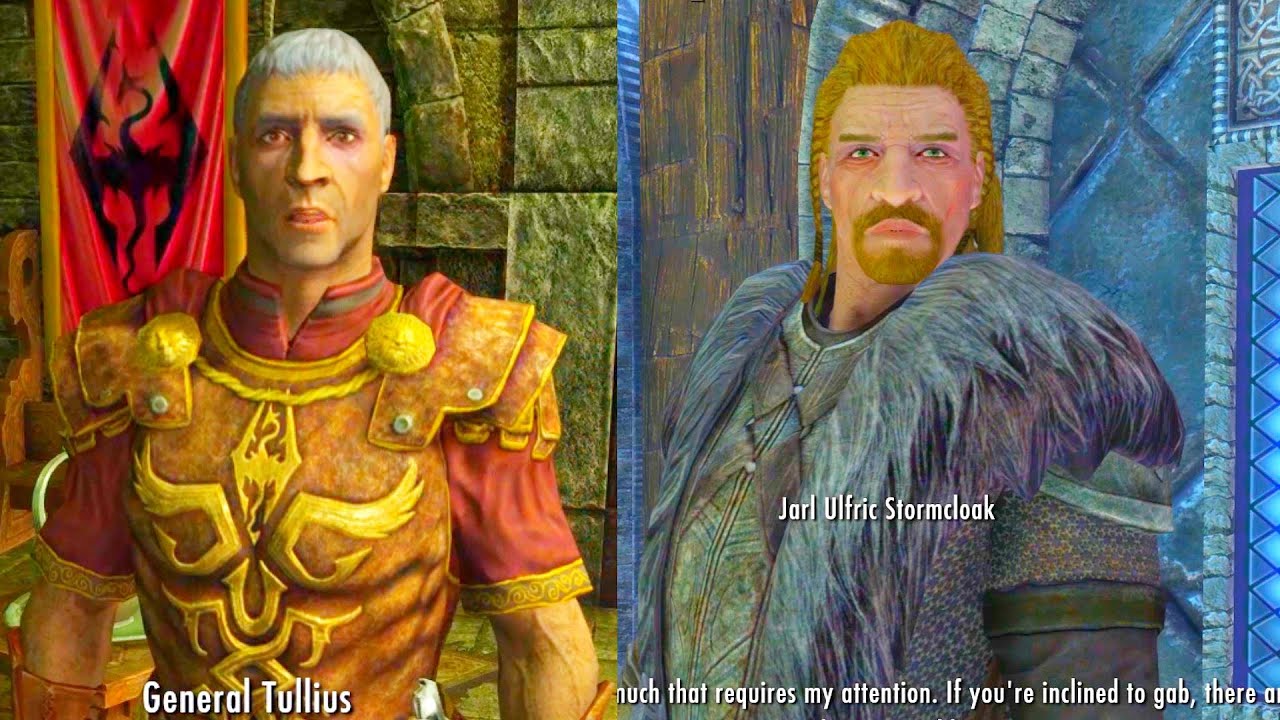General Tullius and Ulfric Stormcloak threaten me with prison