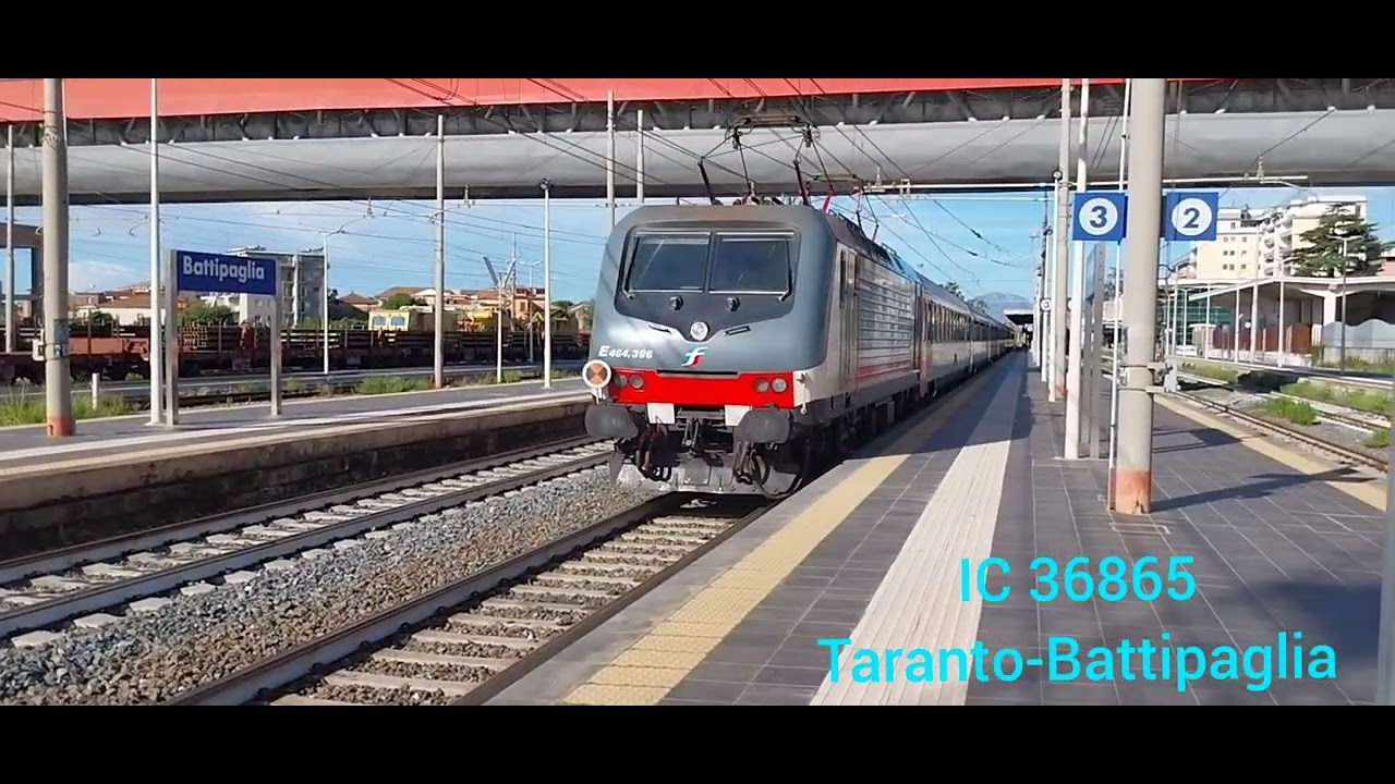 Treni limitati a Battipaglia.