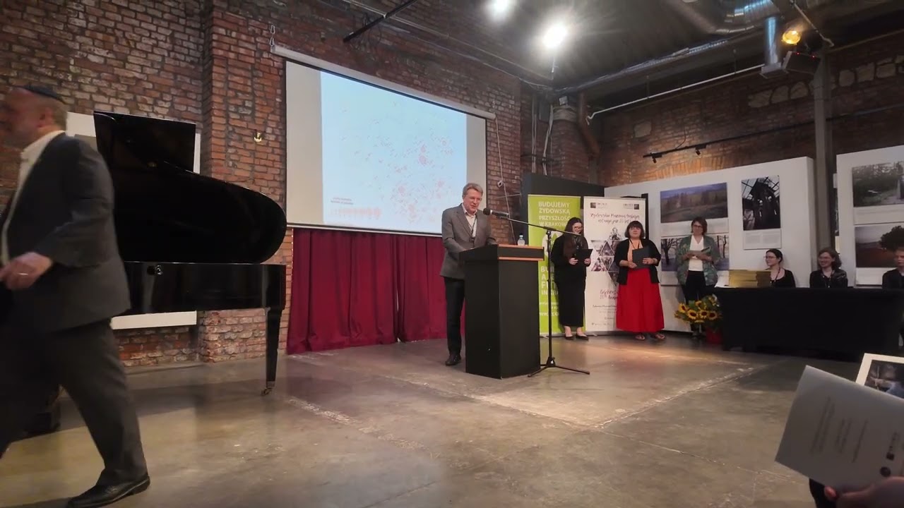 Preserving Memory Ceremony in Galicja Museum, Kraków