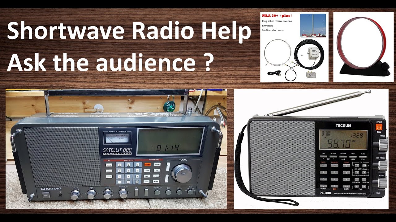 GRUNDIG Satellit 800 &  TECSUN  pl 880 SHORTWAVE,  HELP !!