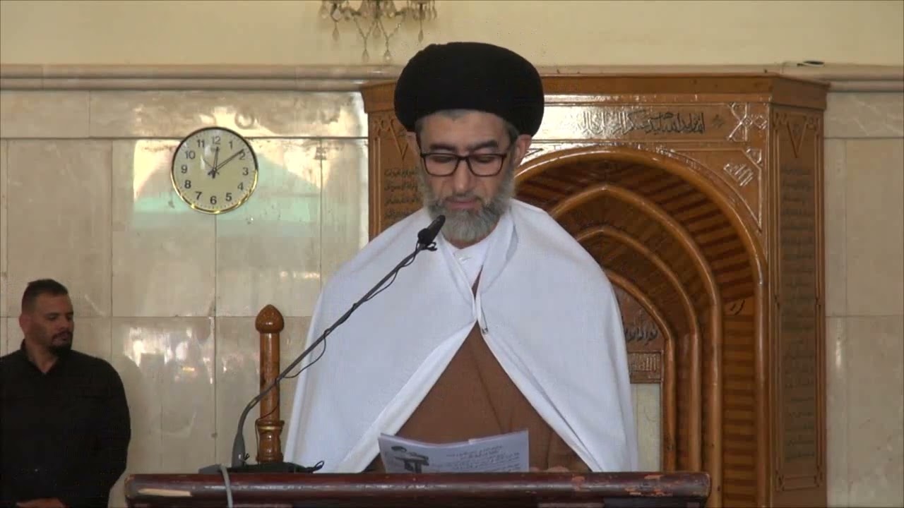 خطبتي صلاة الجمعة المباركة في مسجد الكوفة المعظم بإمامة السيد هادي الدنيناوي (دام توفيقه) 11/10/2024