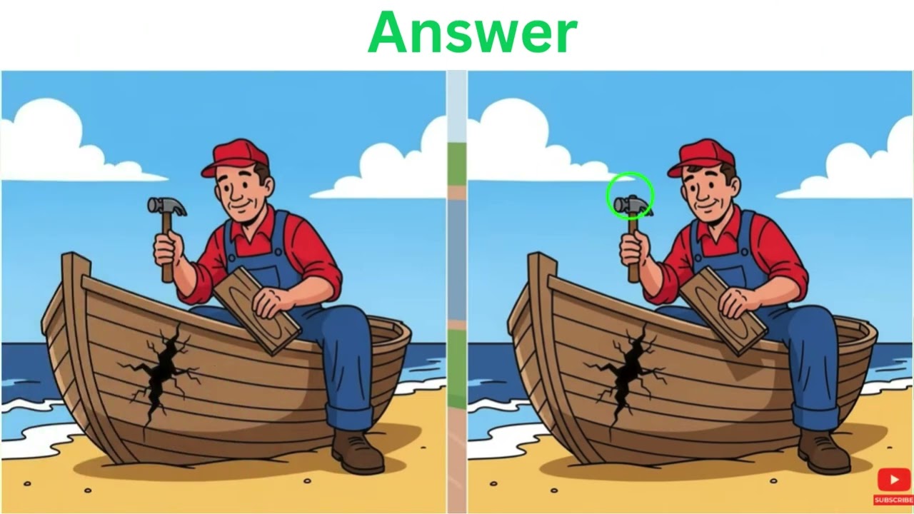 Find 3 differences | mind game | Test your brain