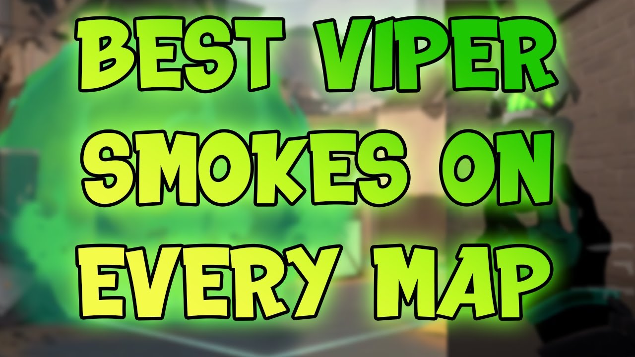 BEST VIPER SMOKES ON EVERY MAP