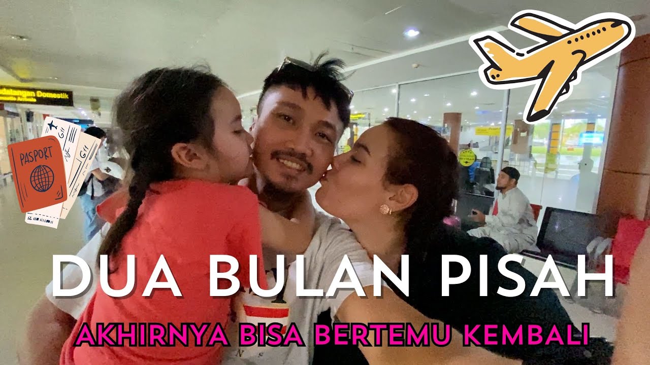 TERHARU BISA JUMPA LAGI DENGAN ISTRI BULE PRANCIS DAN ANAK SETELAH LAMA BERPISAH