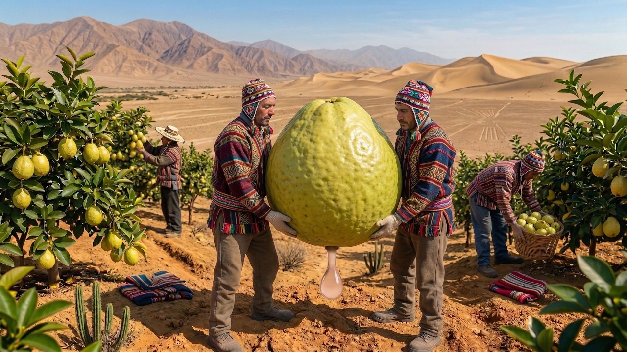 Cultivamos guayaba en el desierto peruano | Los resultados superaron las expectativas.