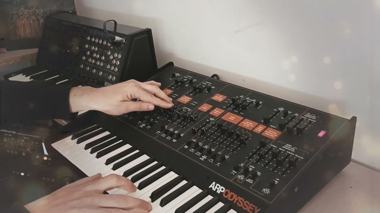 Korg MS20 + Arp Odyssey Ambient Berlin School Jam
