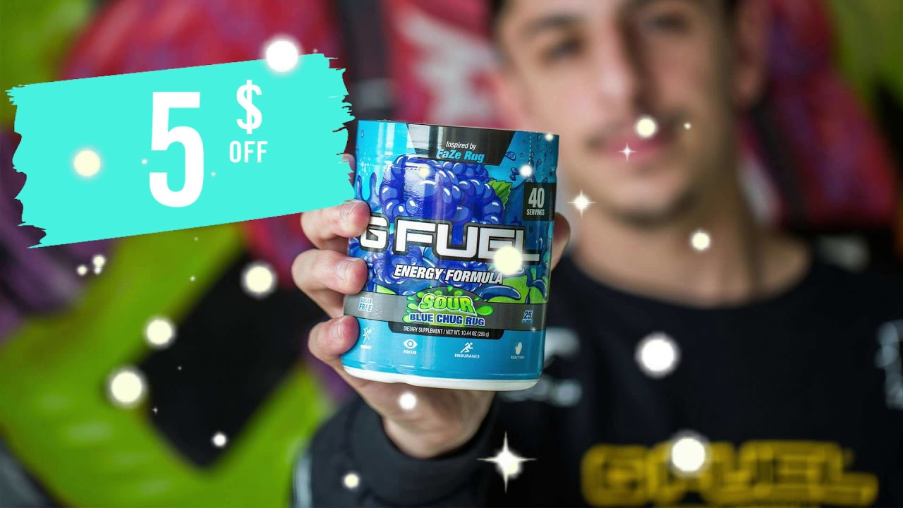 Gfuel Codes = Big Discounts  Save Big Money Use Our EXCLUSIVE Gfuel Coupon