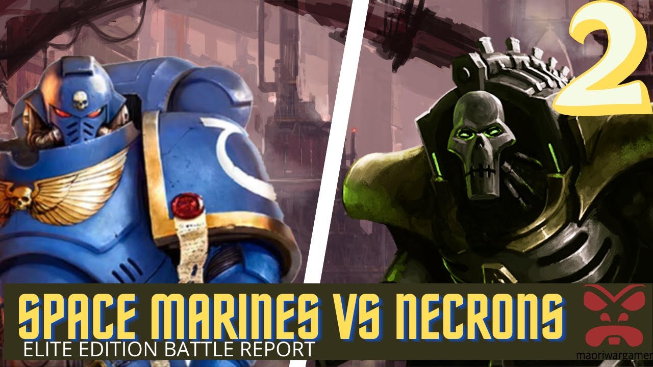 Space Marines vs Necrons: Warhammer 40k Battle Report - Beginner Battle Report Mission Two