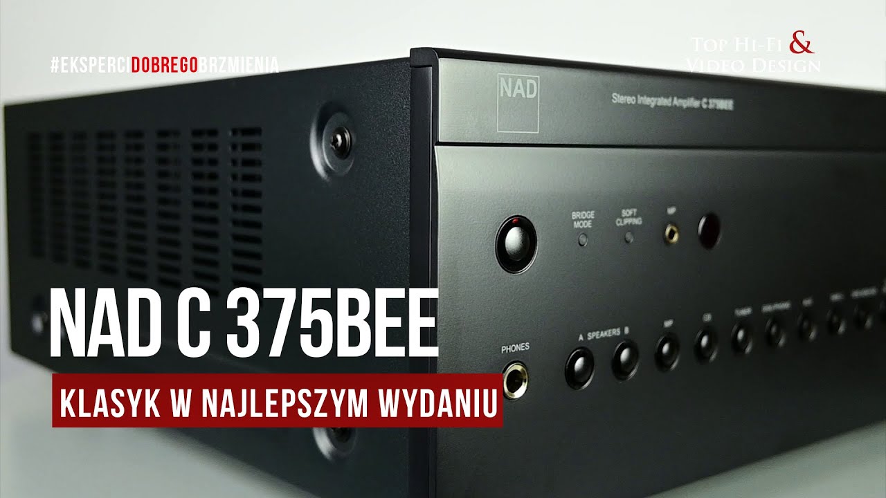 NAD C 375BEE – klasyk w najlepszym wydaniu | prezentacja Top Hi-Fi
