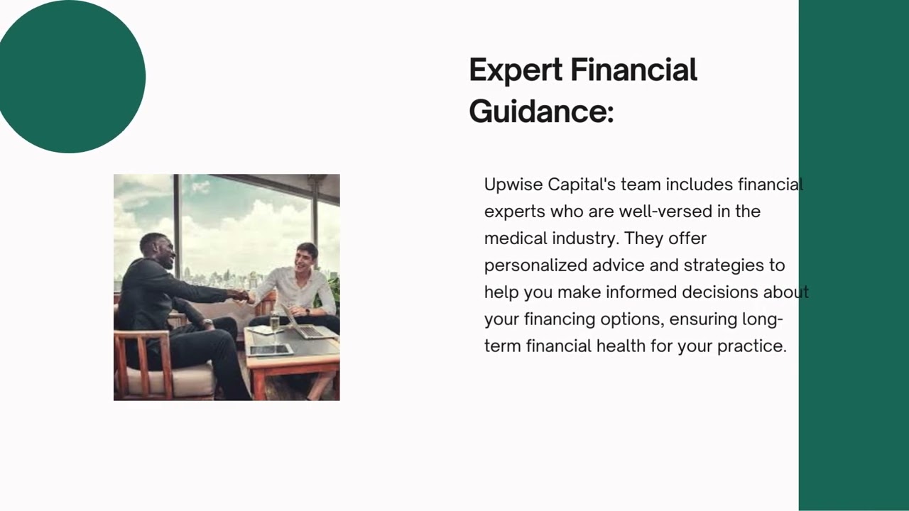 Medical Business Loan by Upwise Capital