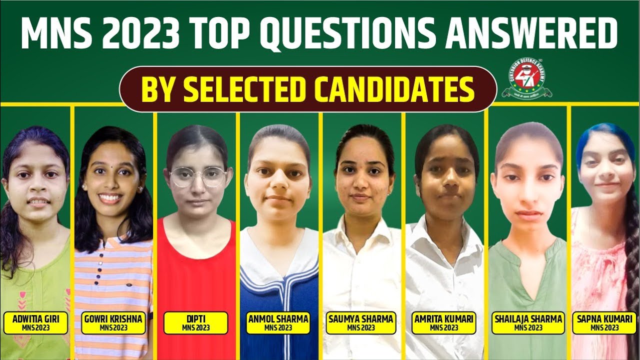 MNS 2023 TOPPERS TALK - Top 8 Things to know about MNS Exam by Selected Candidates #mnsresult2023