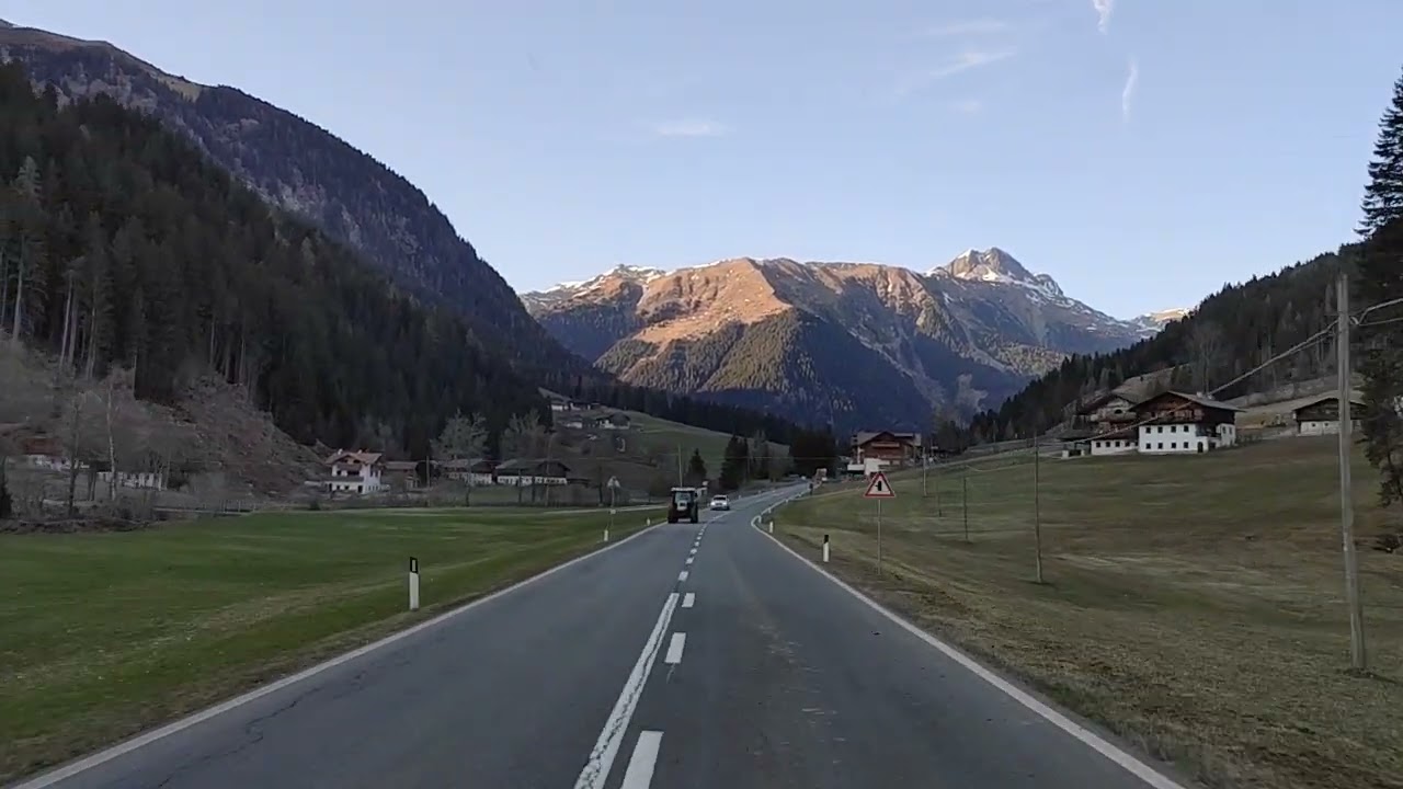 Driving - Italy Brennero VOL.3 - Bolzano - Passo Pennes(2211m) -Brennero, Route: SS508