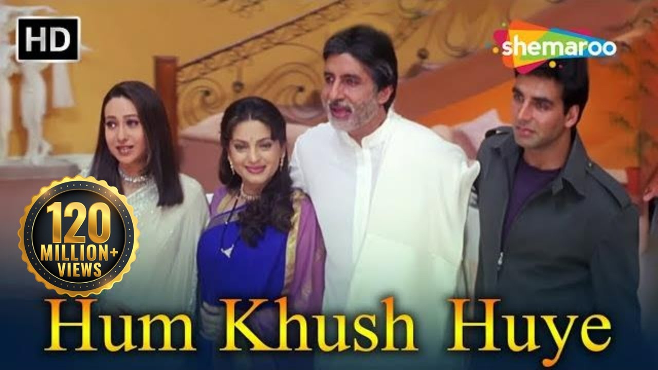 Hum Khush Huye (HD) | Ek Rishtaa: The Bond Of Love Song| Amitabh Bachchan |Akshay Kumar |Juhi Chawla