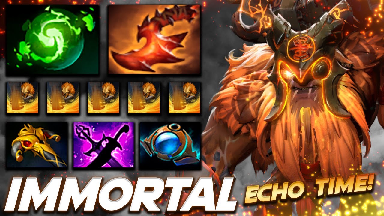Earthshaker Immortal Echo Ownage - Dota 2 Pro Gameplay [Watch & Learn]
