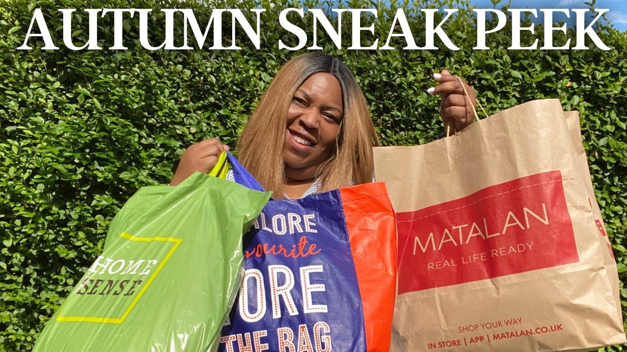 AUTUMN SNEAK PEEK IN JULY |THE RANGE, MATALAN, TKMAXX & HOMESENSE | AUTUMN DECOR IS HERE ALREADY!