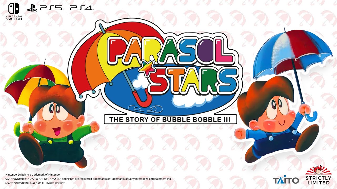 Parasol Stars: The Story of Bubble Bobble III - Official Special Limited Edition Trailer
