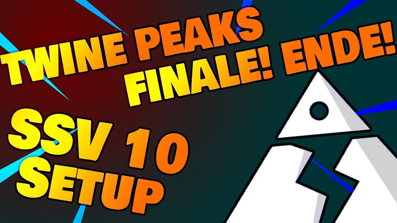 SSV 10 Twine Peaks SETUP & Fallentunnel für Solo Run | Fortnite Rette die Welt