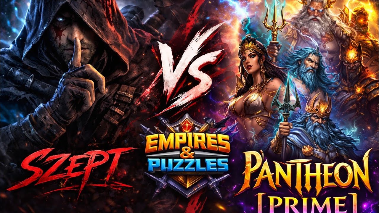 Empires and Puzzles- wojna grad strzał - SZEPT vs Pantheon [PRIME]