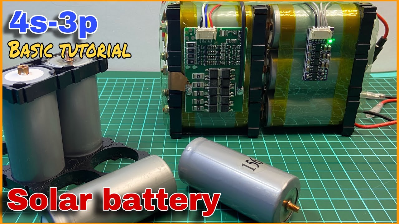 HOW TO BUILD 4S-3P 32650 CYLINDRICAL LIFEPO4 BATTERY
