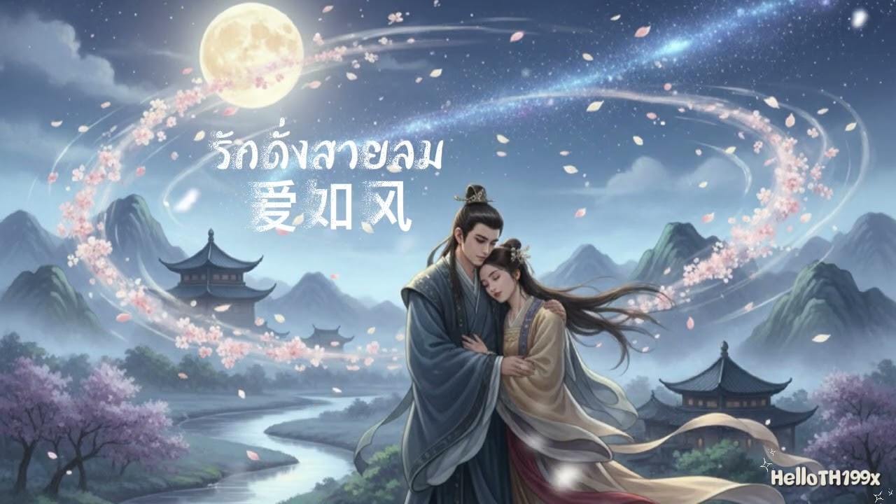 รักดั่งสายลม | 爱如风 | เพลงจีน + ไทย