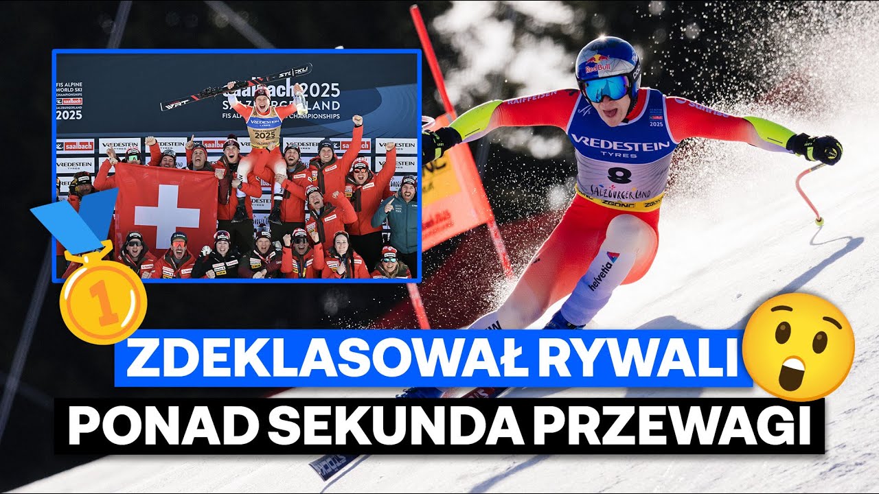 ON JEST NIE DO ZATRZYMANIA! | Skrót supergiganta mężczyzn | MŚ w narciarstwie alpejskim