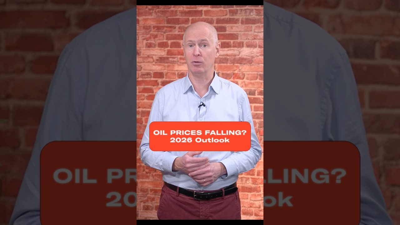 Oil prices heading lower in 2026: here's why supply is crushing demand #oil #investing #2026outlook