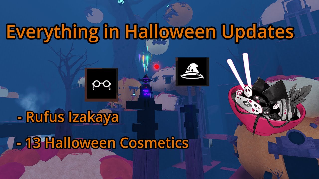 Everything from Halloween Updates 2025 in Abyssal on Roblox